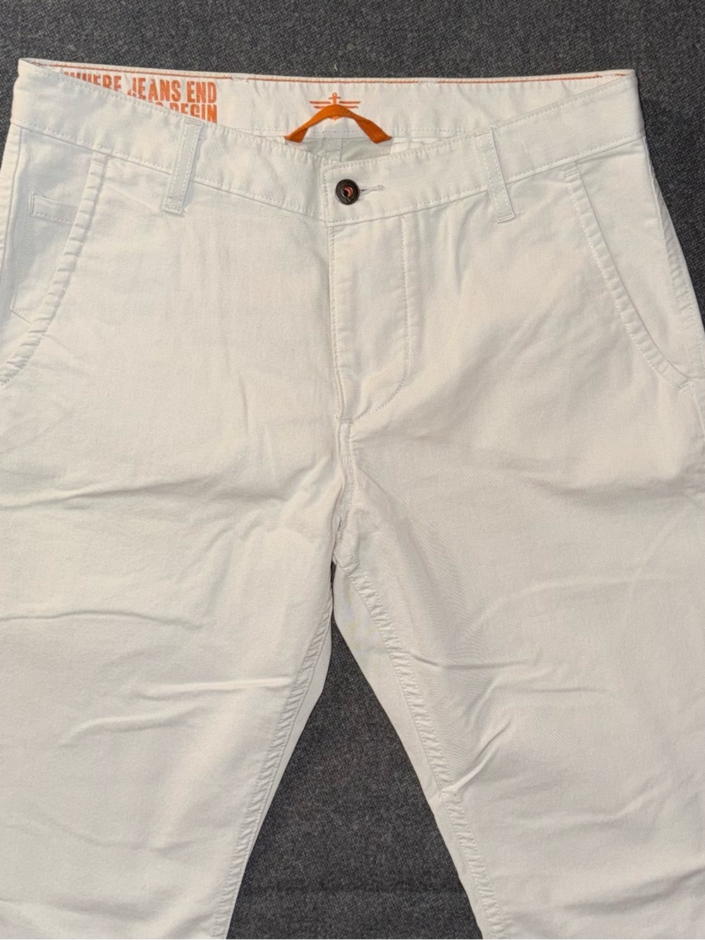 Dockers Alph(a) Collection White Men’s Jeans/Khakis